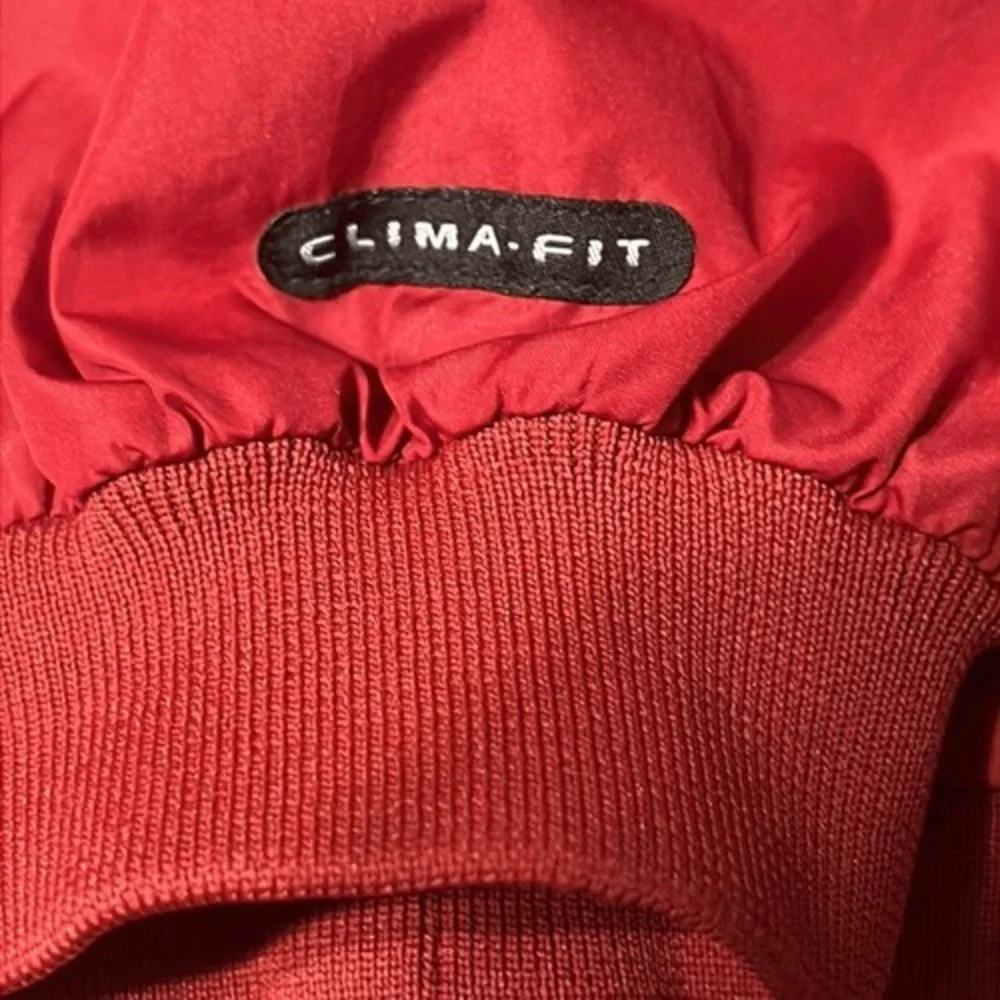 Vintage NIKE OU SOONERS CLIMA-FIT Full Zip‎ Polyester Jacket - PERFECT- Sz 2XL